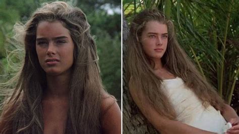 brooke shields nude the blue lagoon|The Blue Lagoon EXCLUSIVE clips: Controversial Brooke。